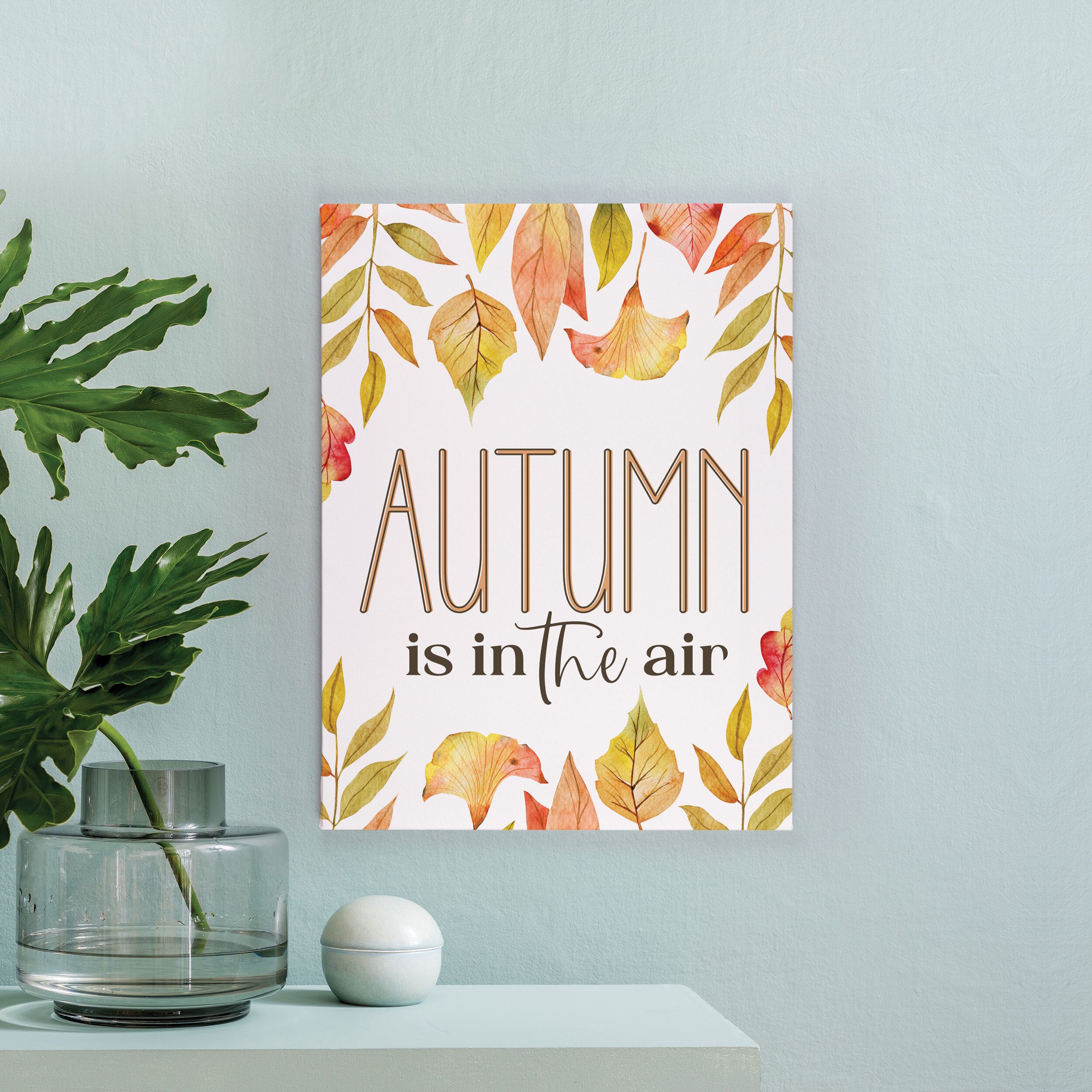 **Autumn Is In The Air Canvas Décor