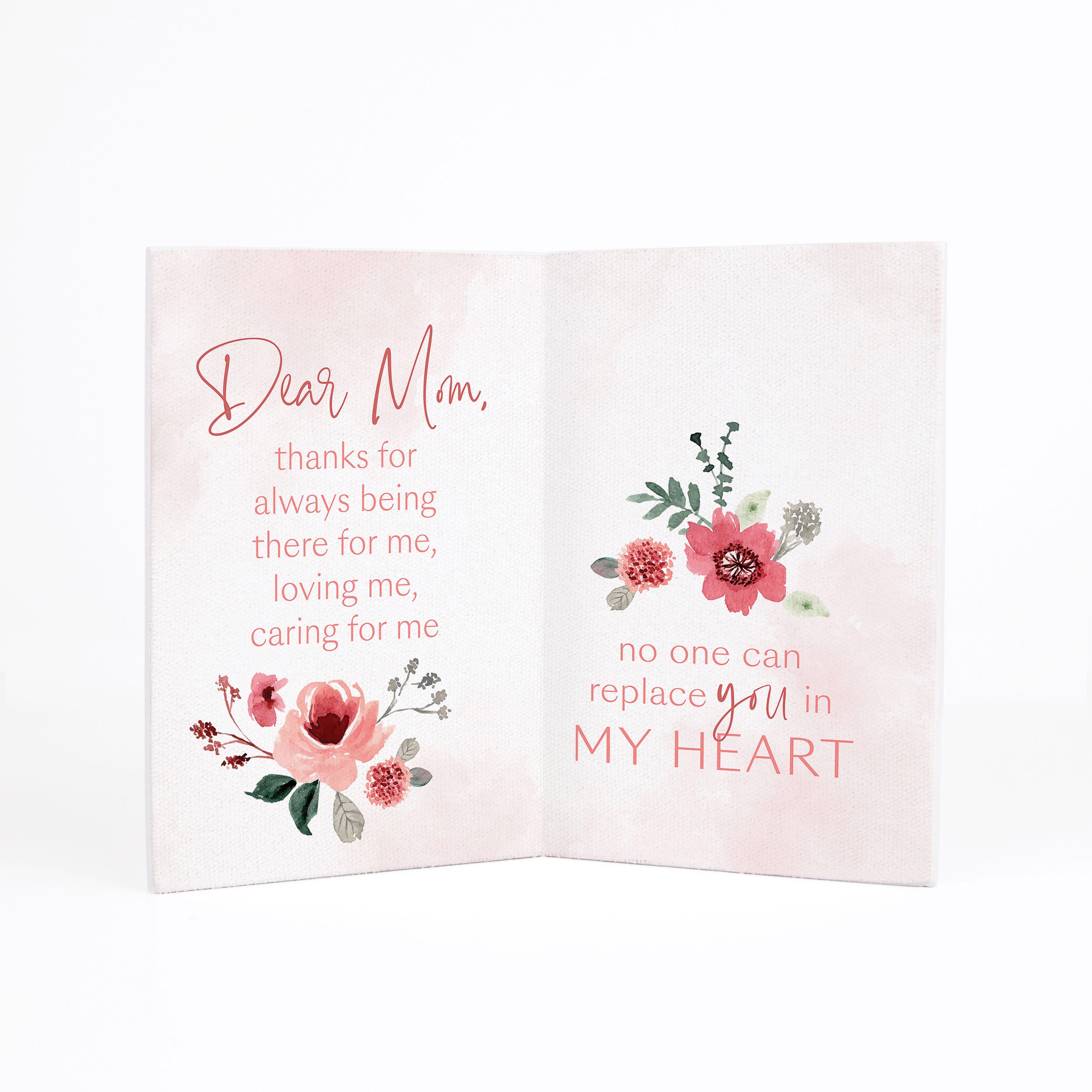 Moms Like You Are Precious And Few Wooden Keepsake Card