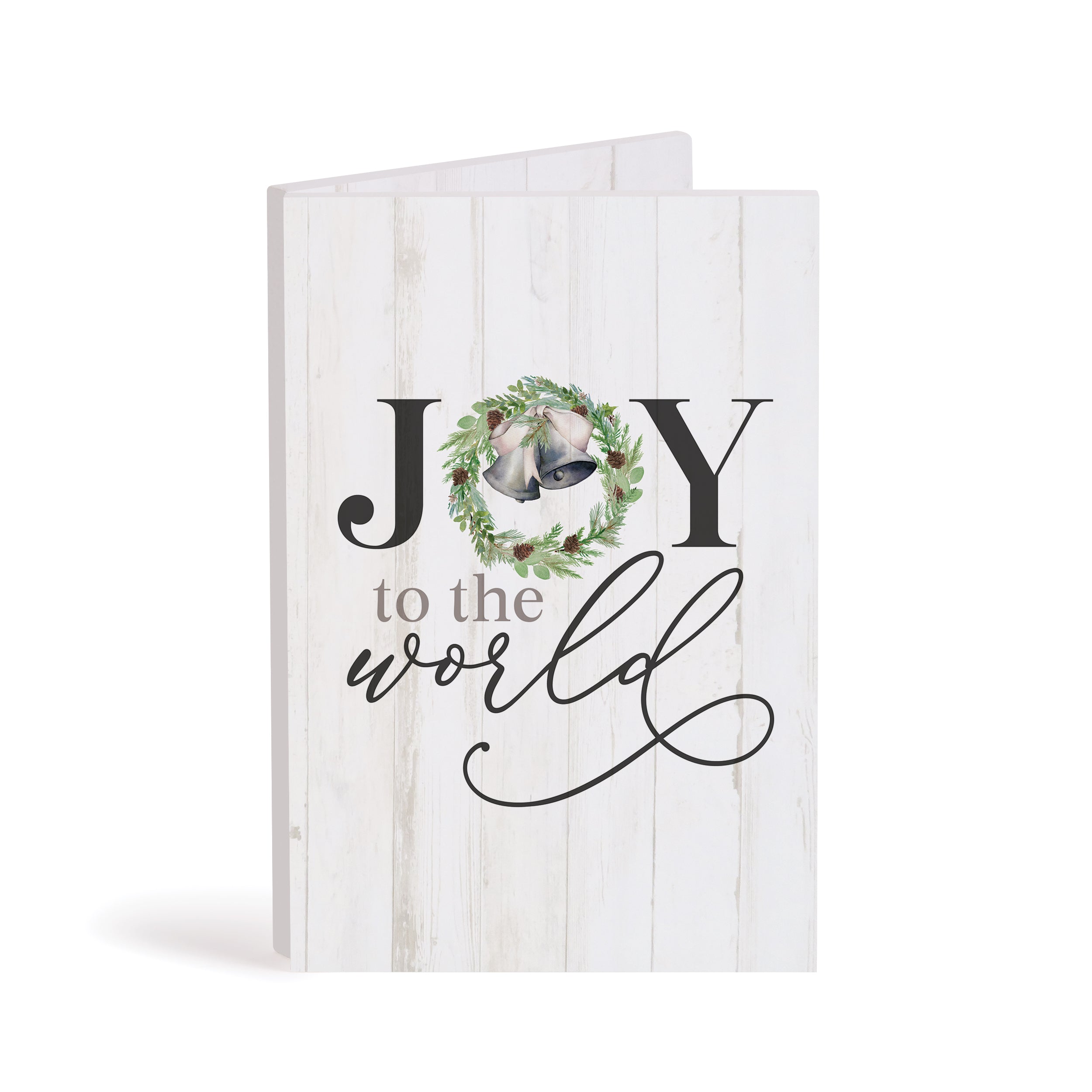 Joy To The World Wooden Keepsake Card