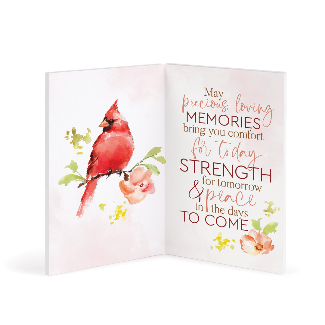 May Precious Loving Memories Bring You Comfort Wooden Keepsake Card