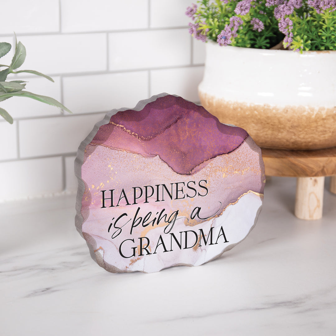 Happiness Is Being A Grandma Shape