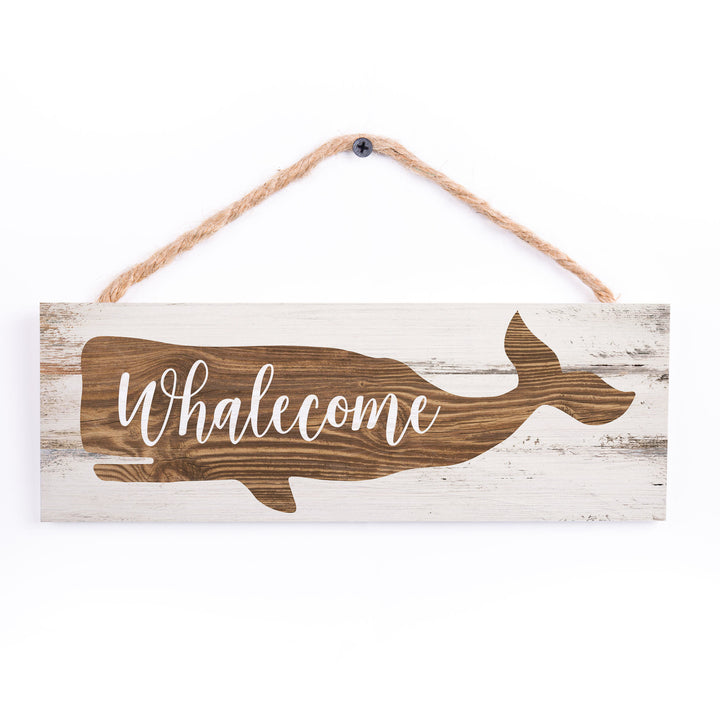Whalecome String Sign