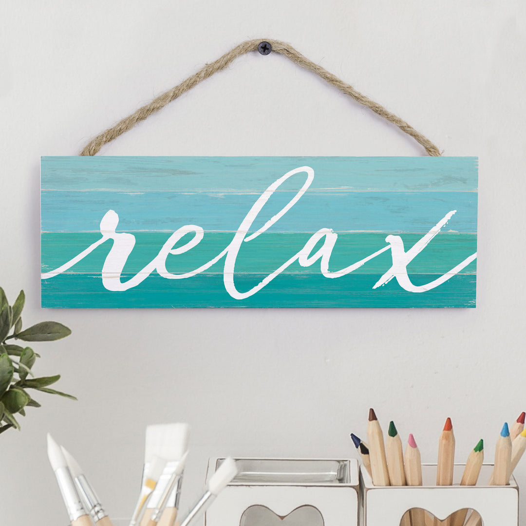 Relax String Sign