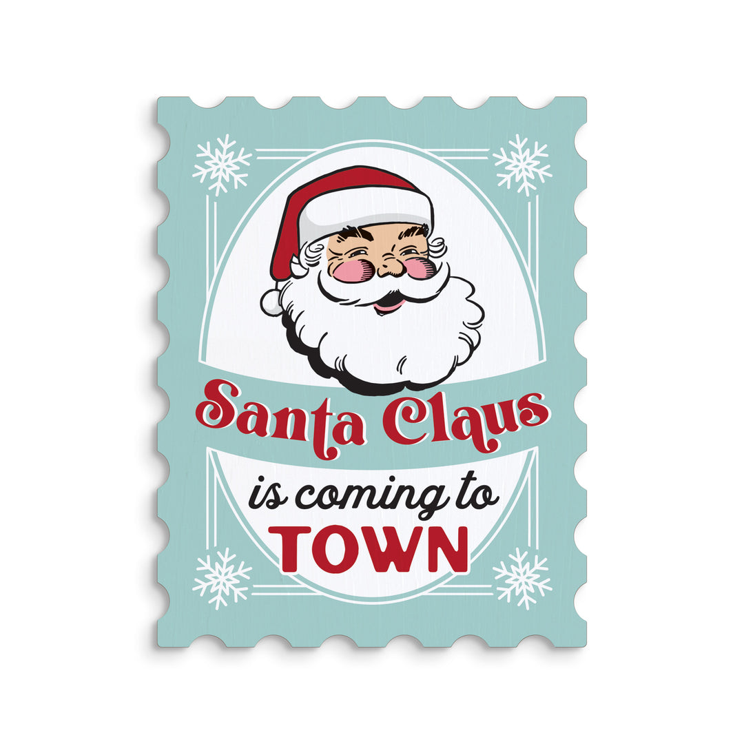 Santa Claus Is Coming To Town Magnet
