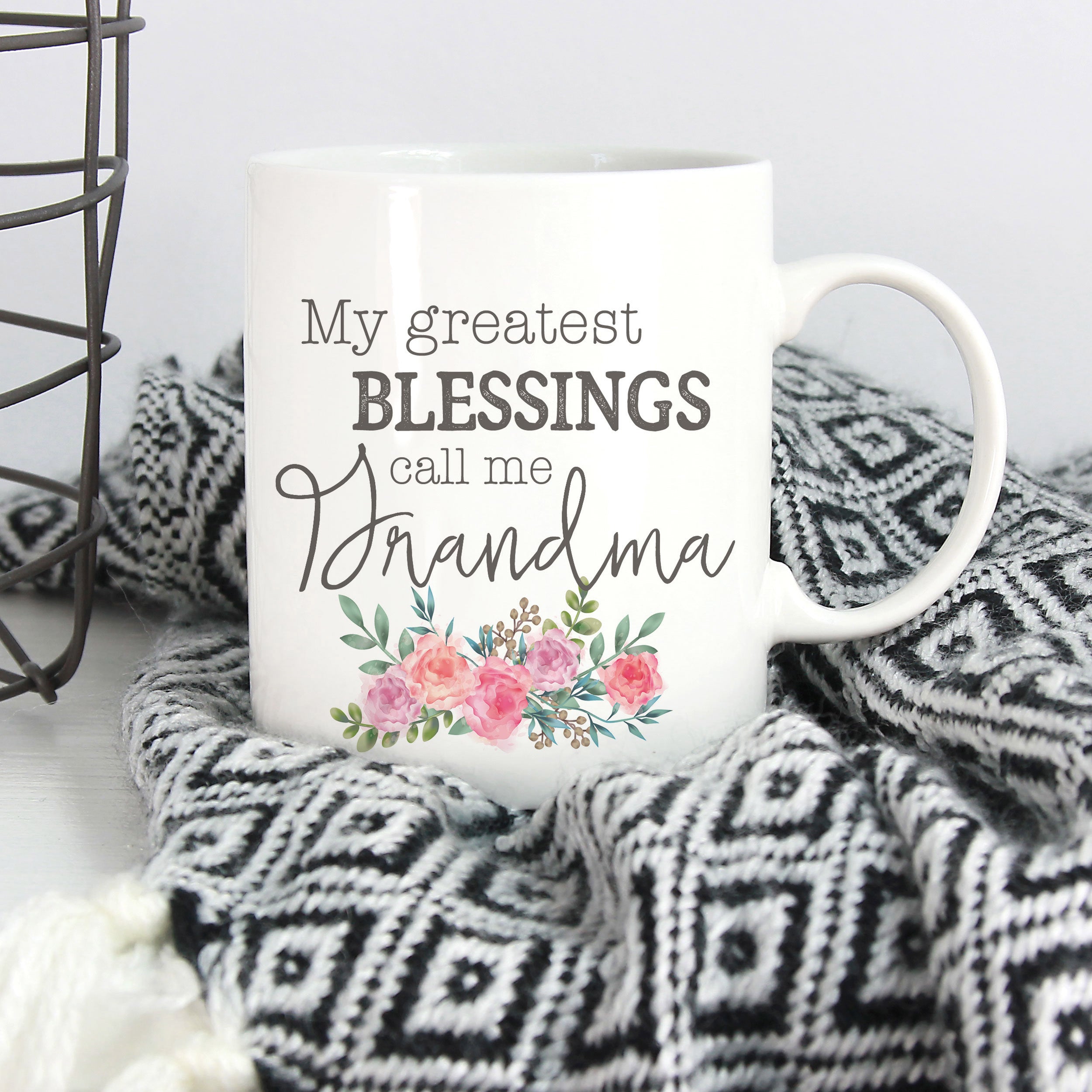My Greatest Blessings Call Me Grandma Mug