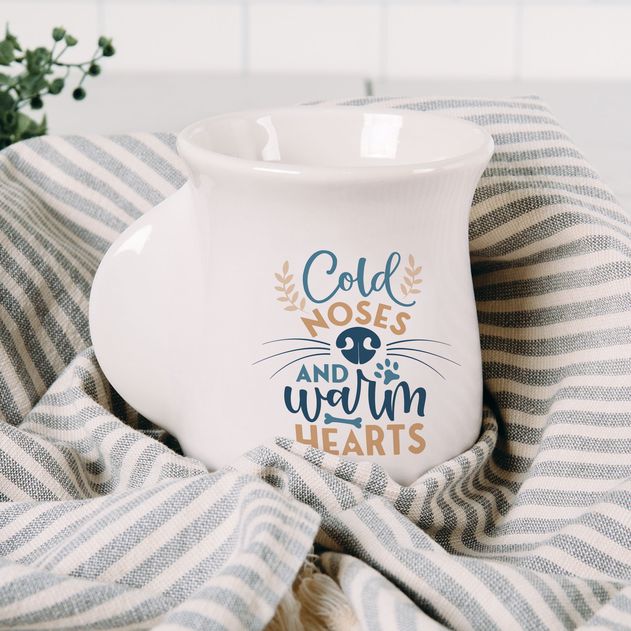 Cold Noses And Warm Hearts Cozy Cup