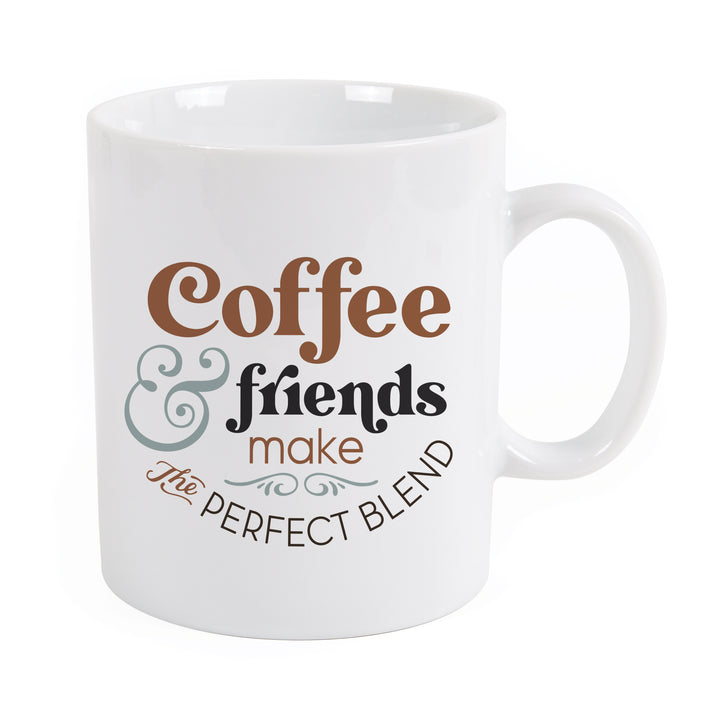 Coffee And Friends Make The Perfect Blend Mug