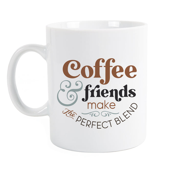 Coffee And Friends Make The Perfect Blend Mug