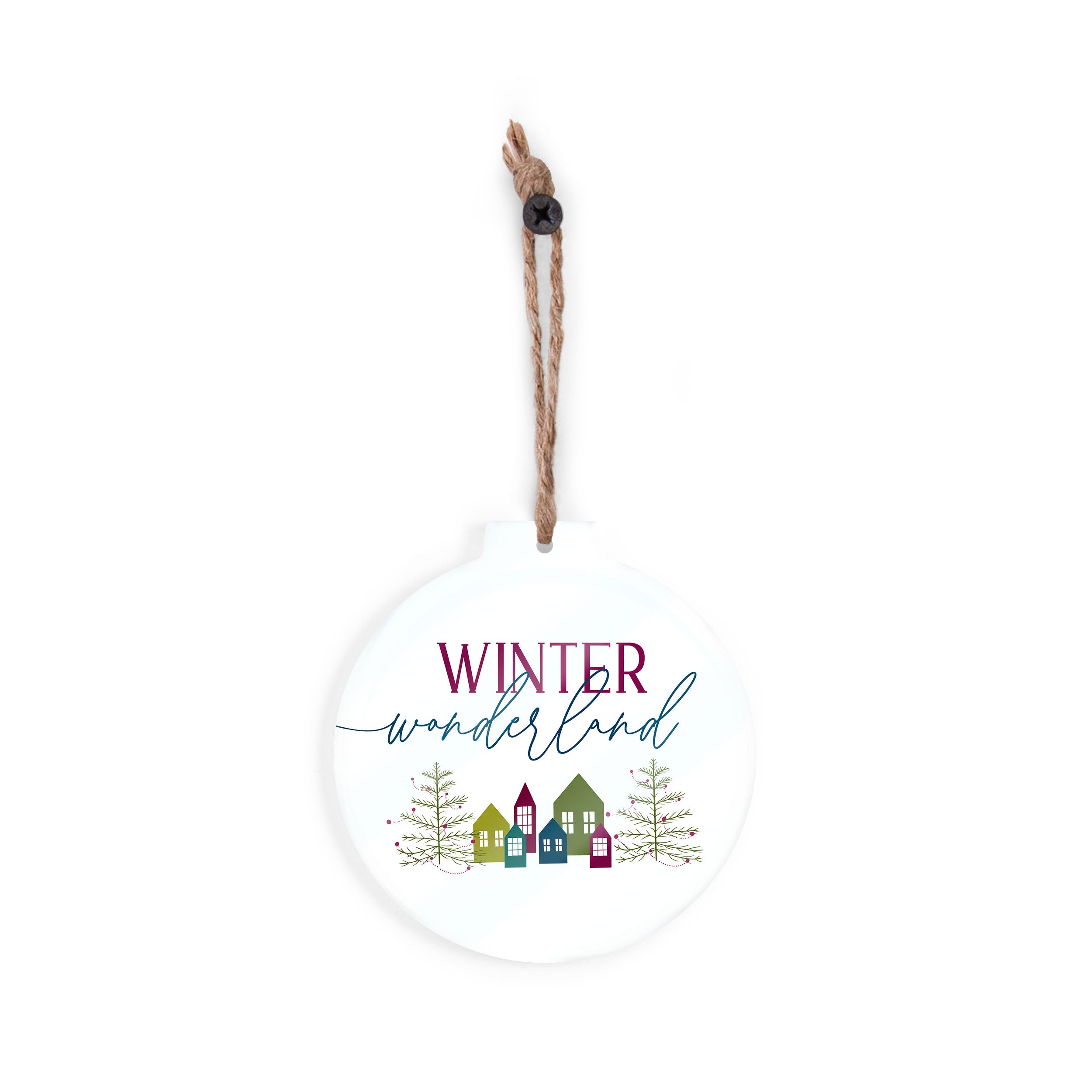 **Winter Wonderland Acrylic Ornament