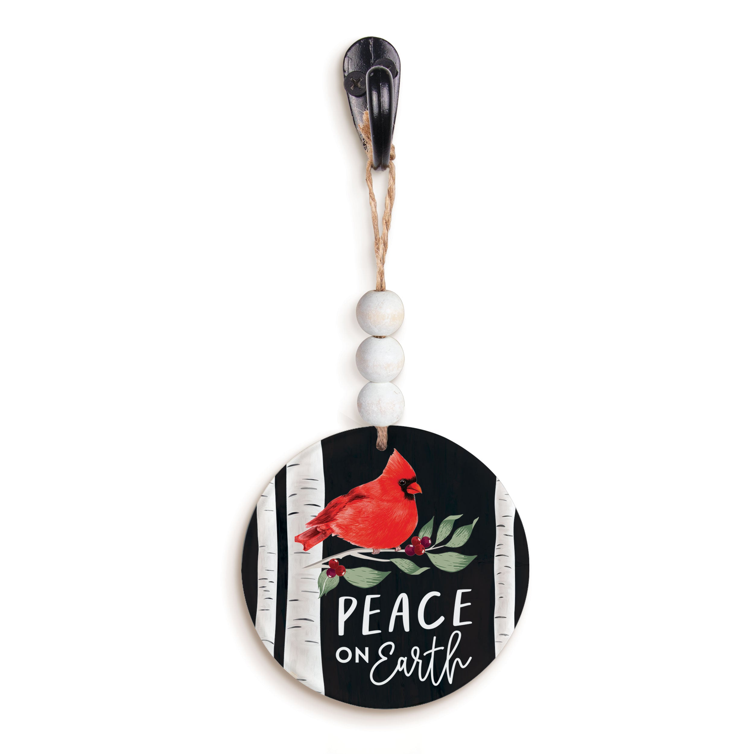 Peace On Earth Acrylic Ornament