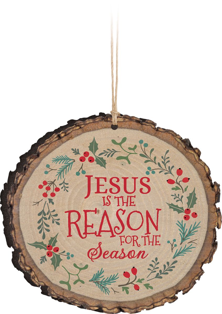 Jesus Is The Reason Barky Ornament