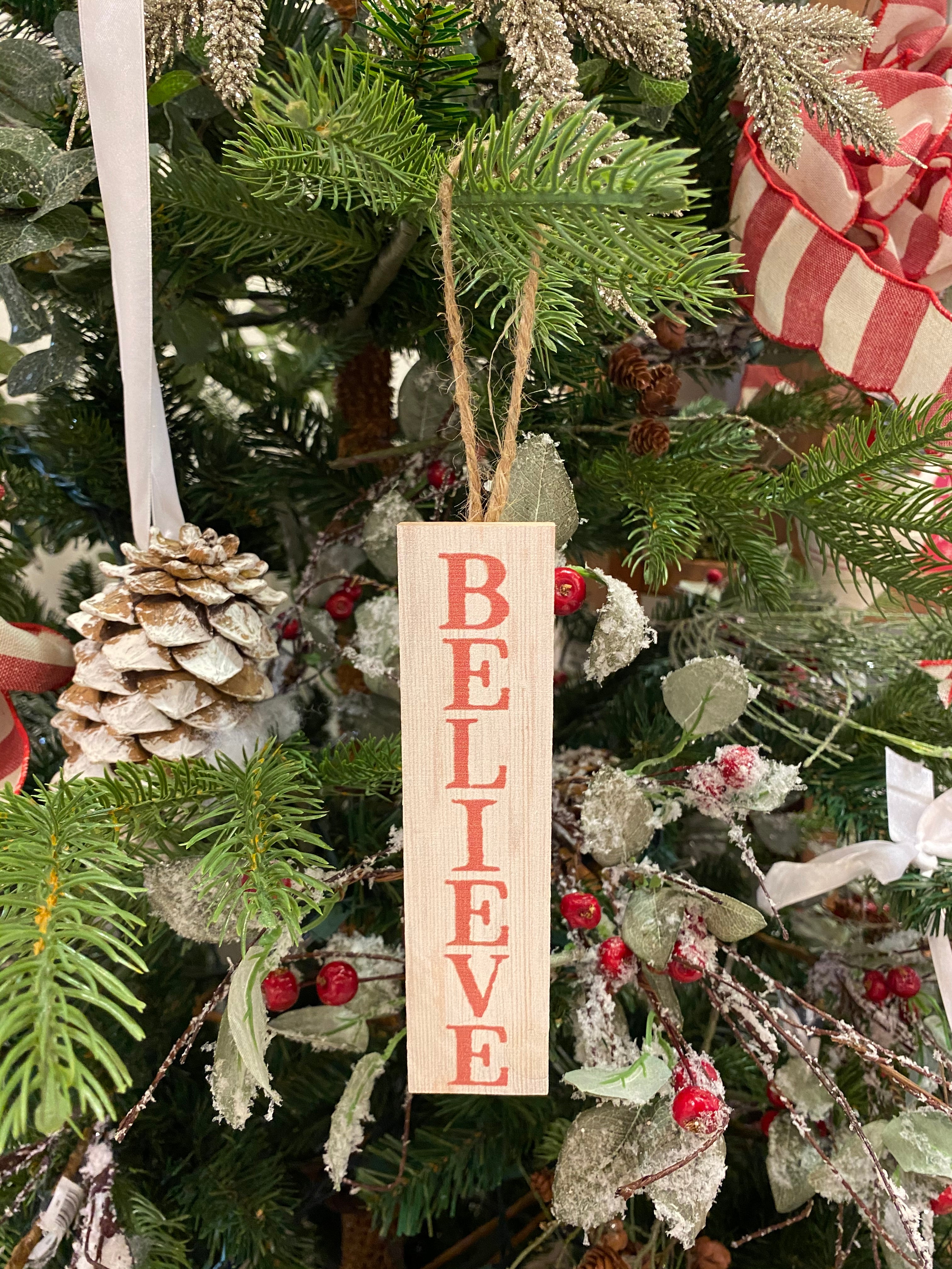 Believe Ornament (6 Pack)