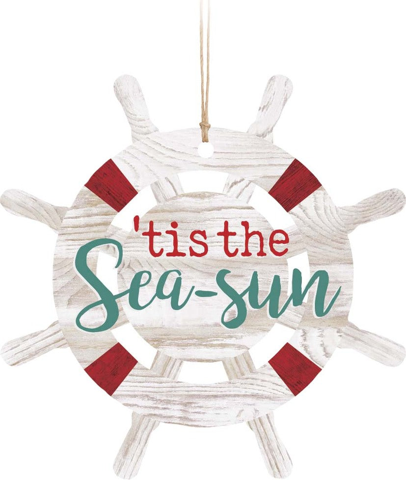 Tis The Sea-Sun Ornament