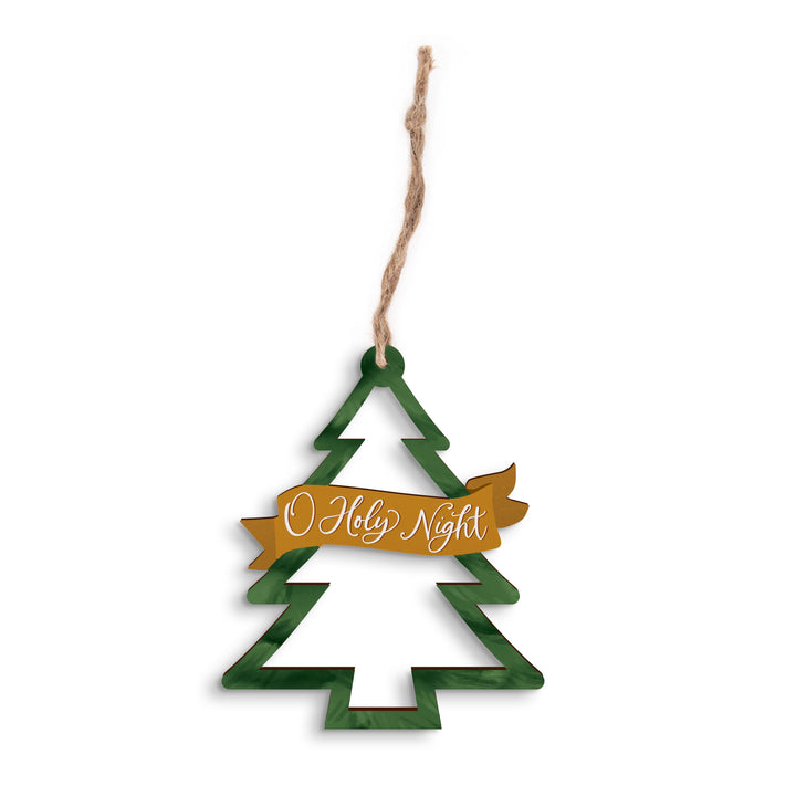 O Holy Night Cut-Out Ornament