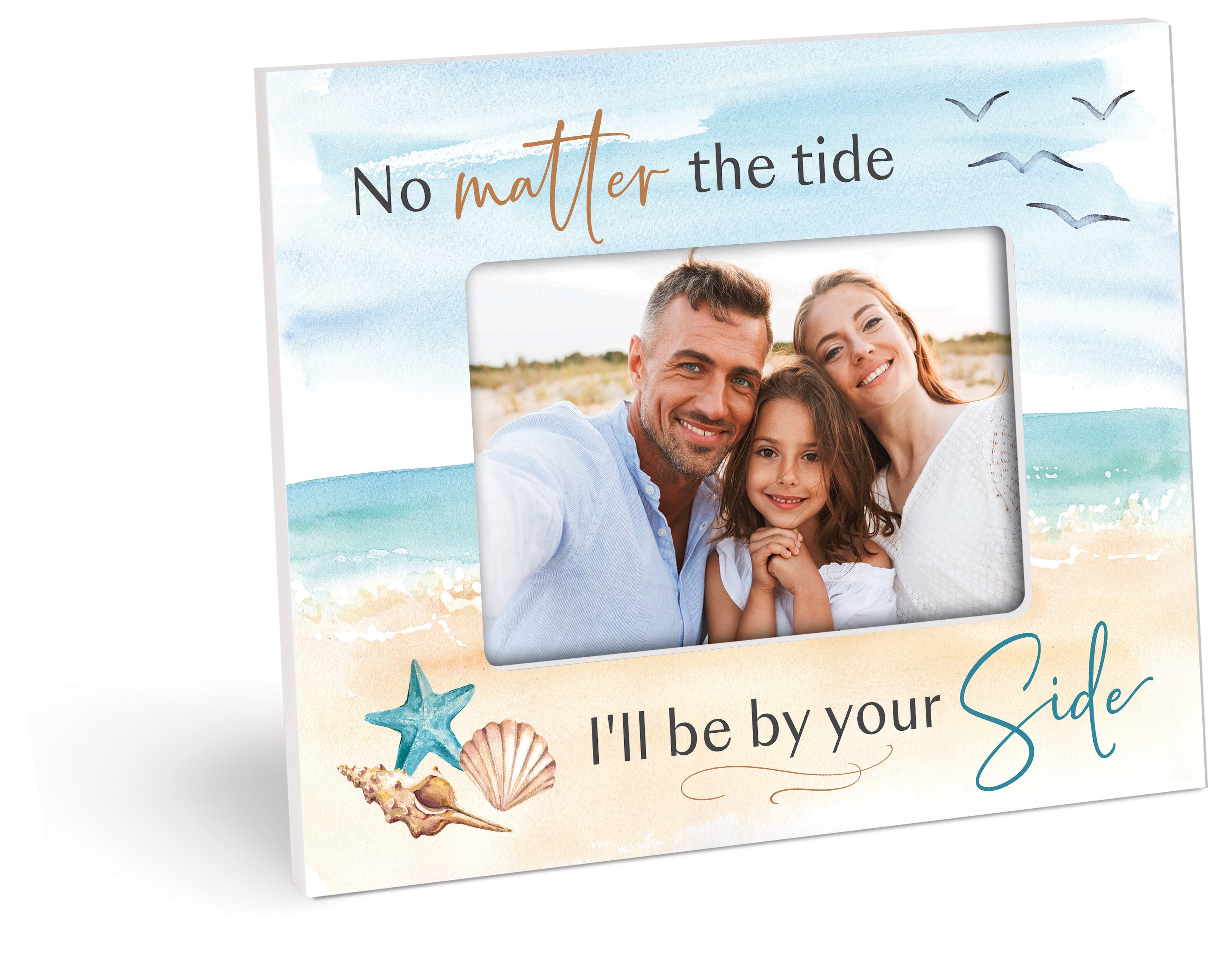 No Matter The Tide I'll Be By Your Side Photo Frame (4x6 Photo)