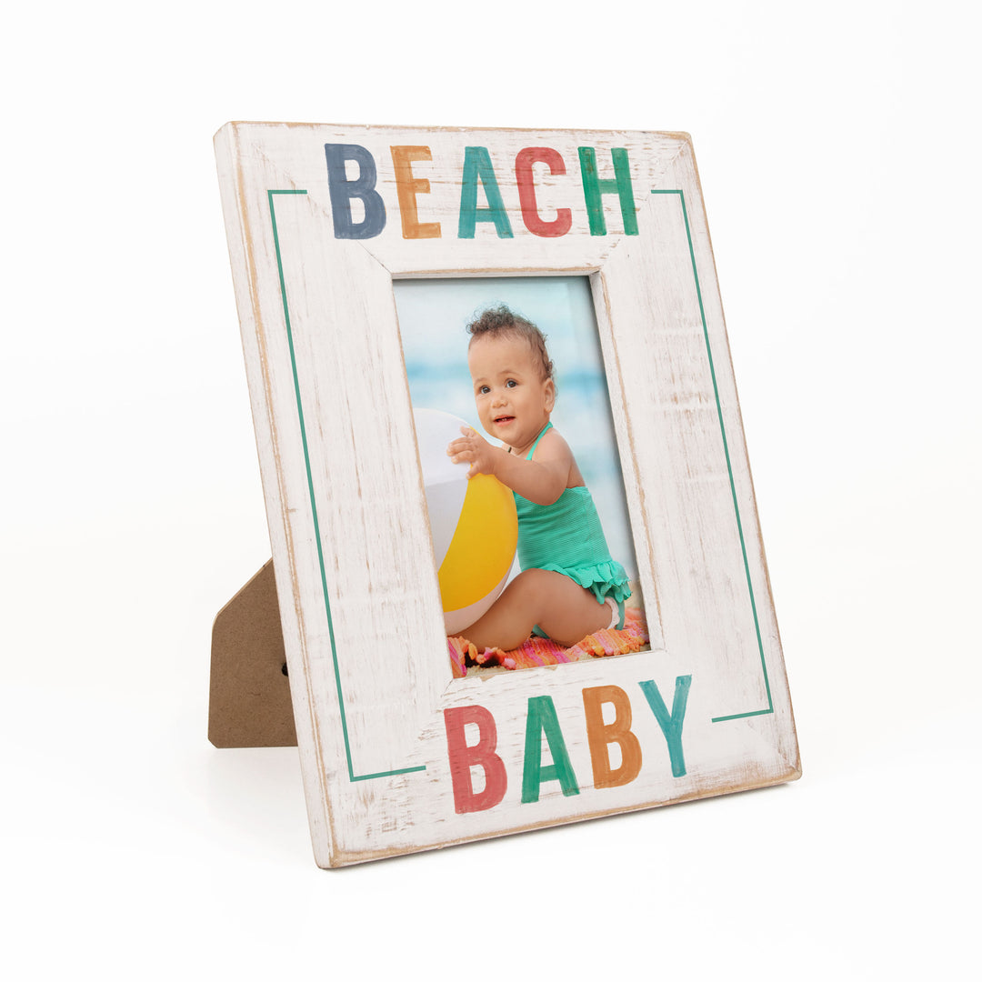 Beach Baby Photo Frame (4x6 Photo)
