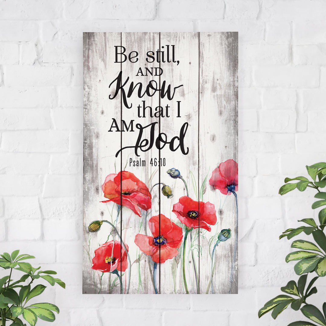 Be Still And Know Psalm 46:10 Pallet Décor