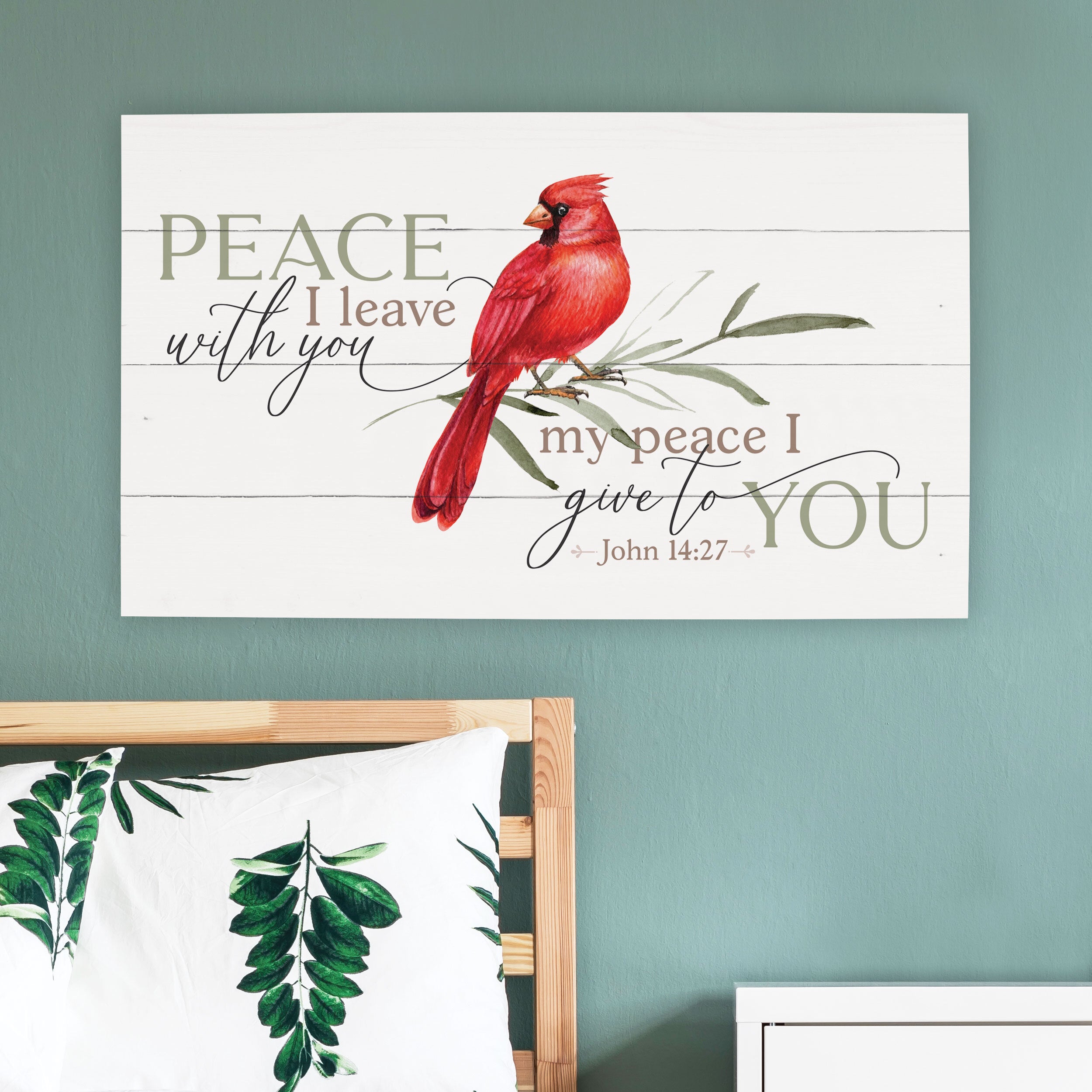 Peace I Leave With You My Peace I Give To You Pallet Décor