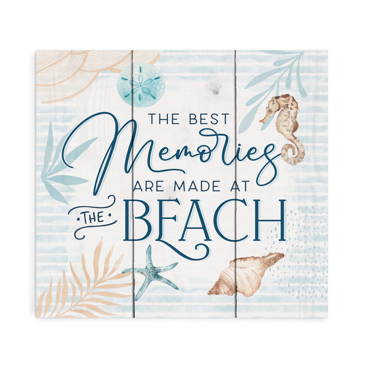 The Best Memories Are Made At The Beach Pallet Décor