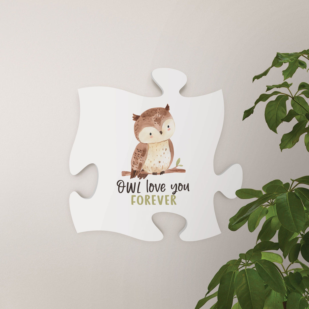Owl Love You Forever Puzzle Piece