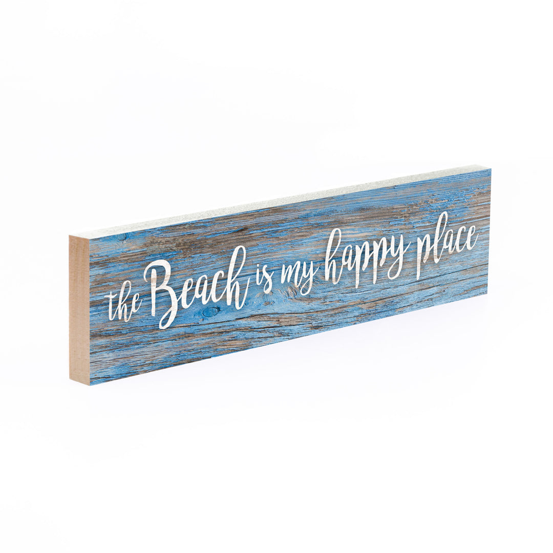 The Beach Is My Happy Place Small Sign