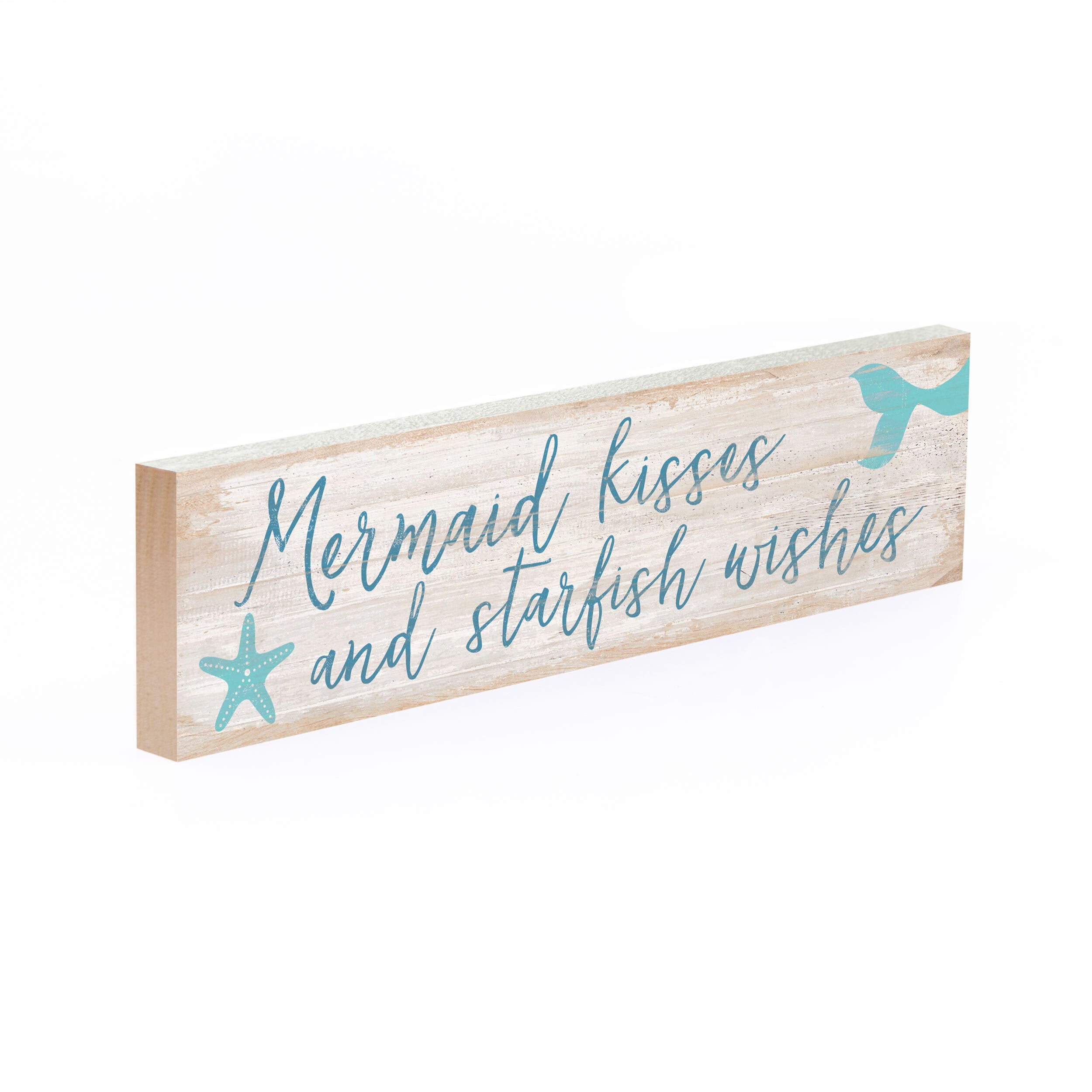 Mermaid Kisses And Starfish Wishes Small Sign