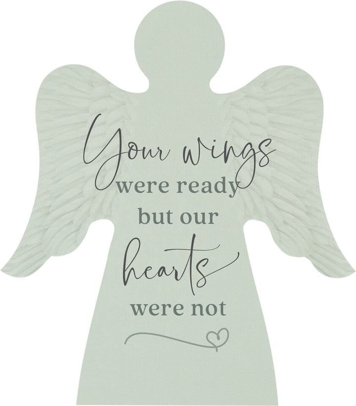 Your Wings Were Ready But Our Hearts Were Not Angel Shape Décor