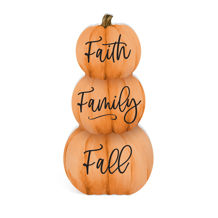 Faith Family Fall Shape Décor