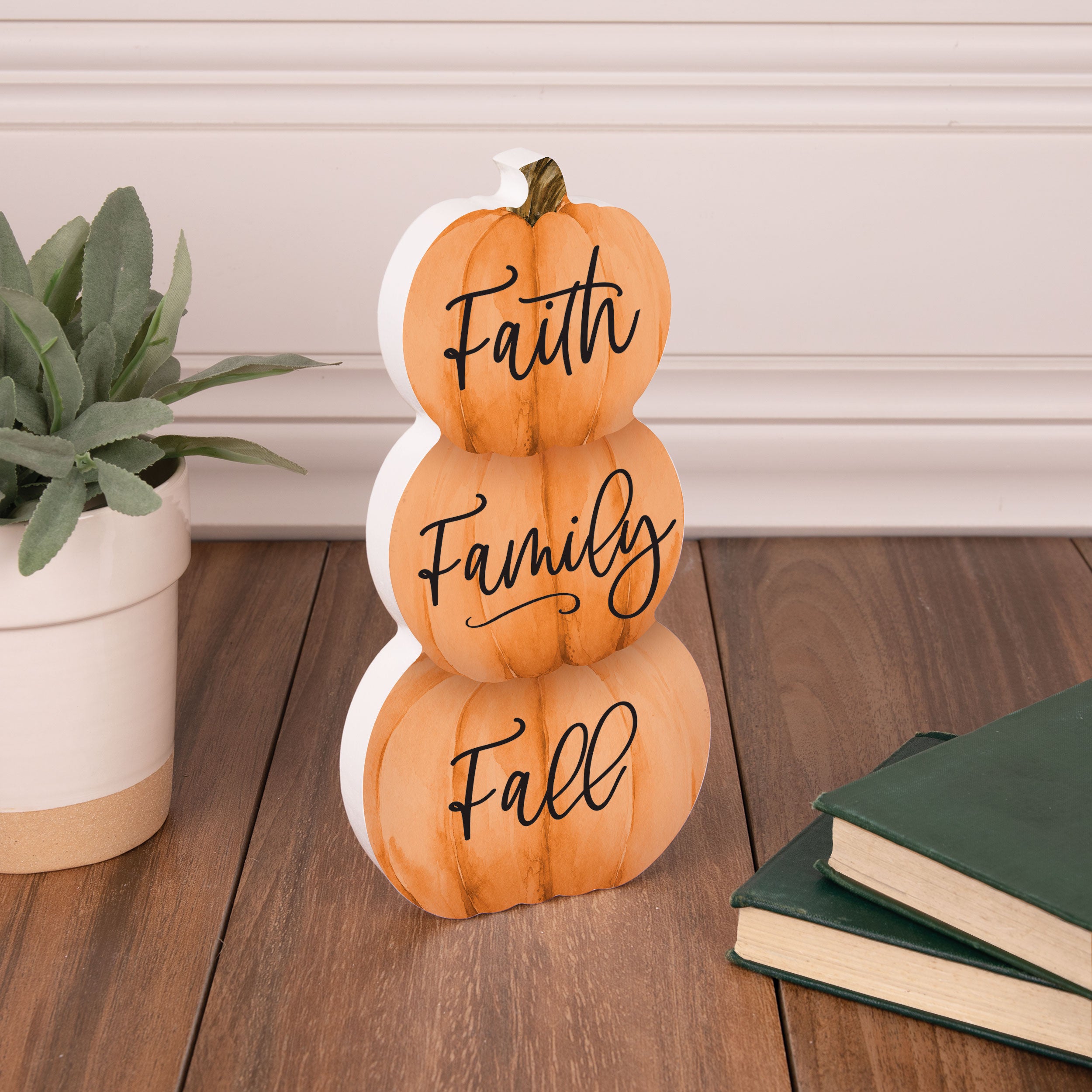 Faith Family Fall Shape Décor