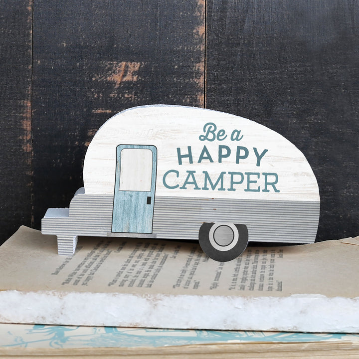Be A Happy Camper Small Shape