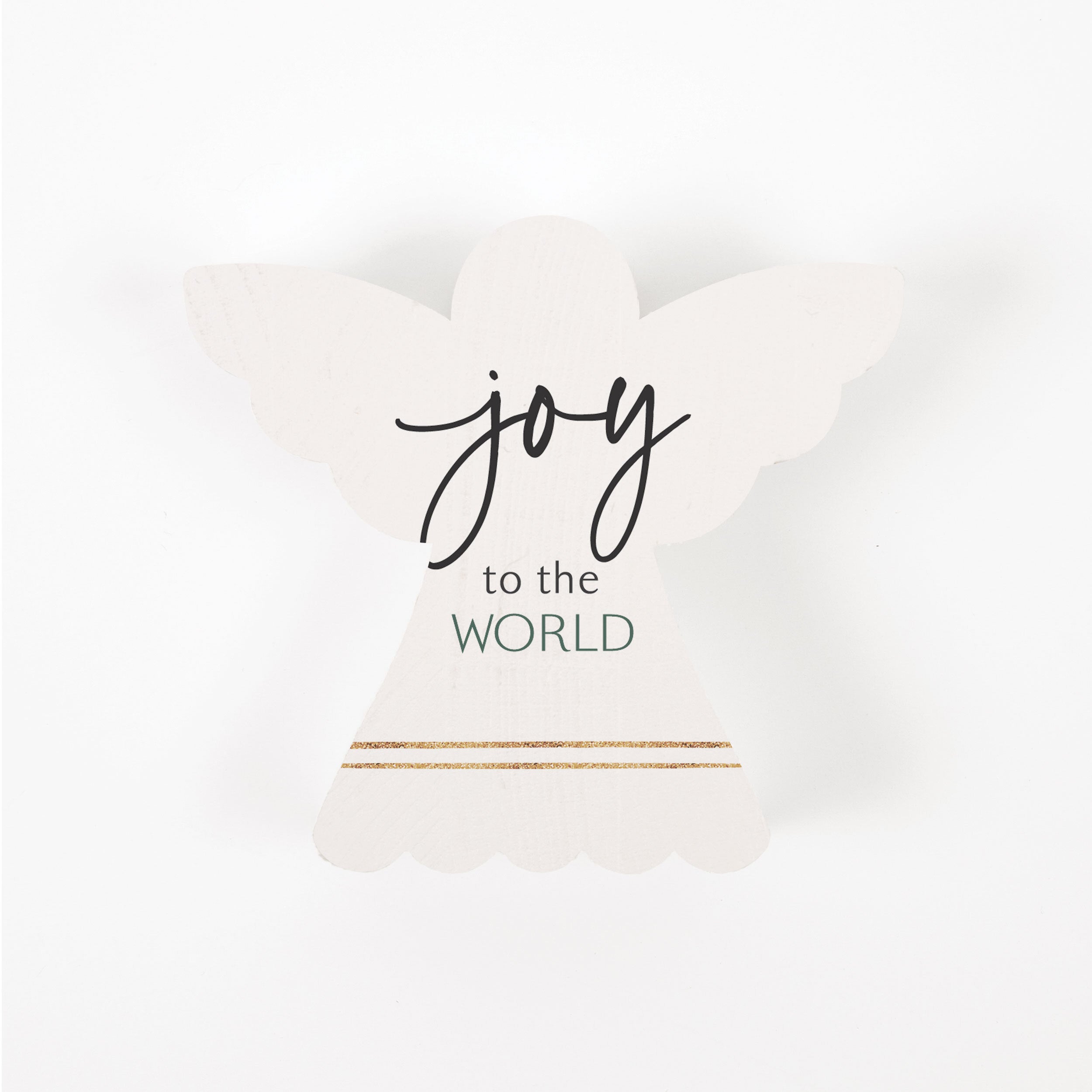 **Joy To The World Angel Shape