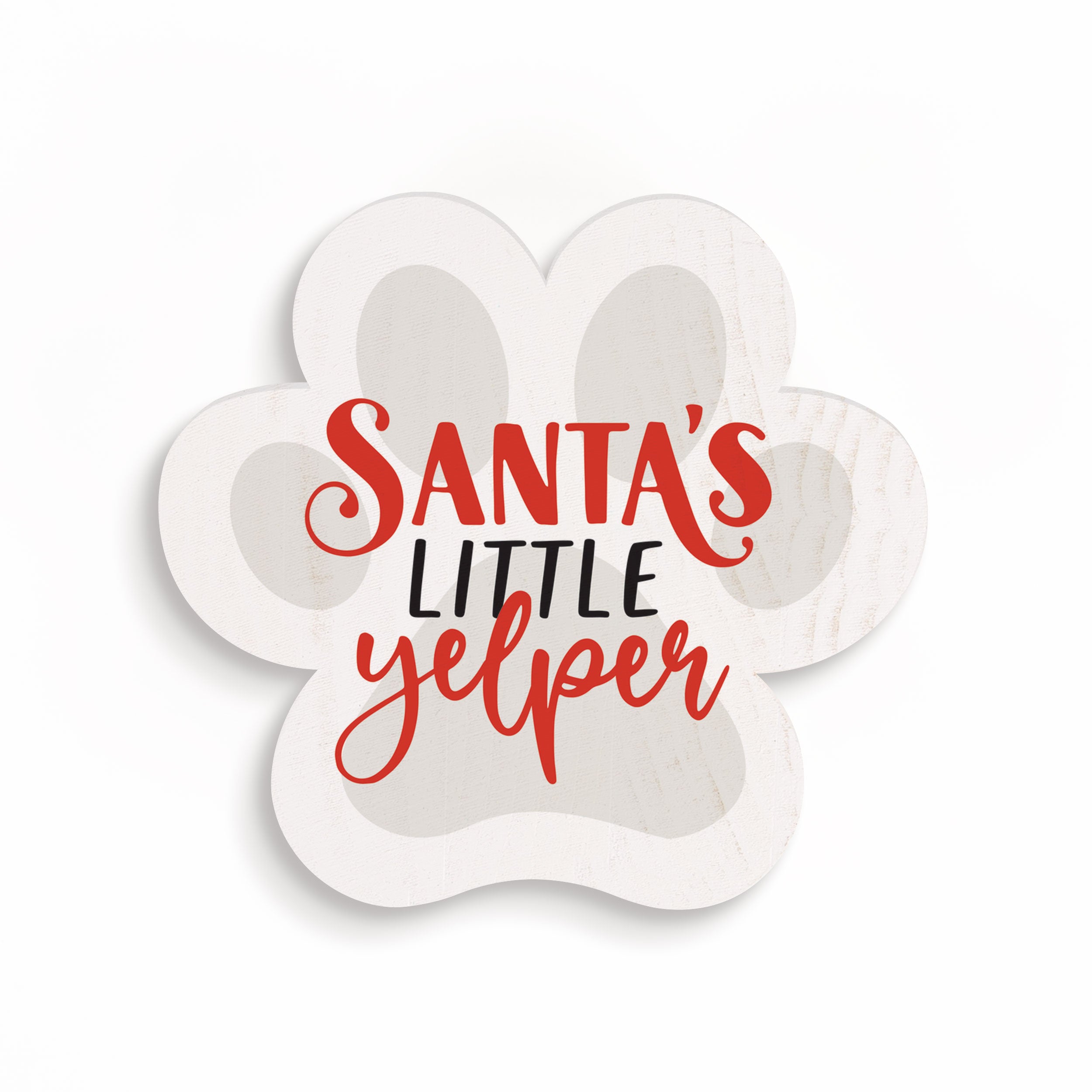 Santa's Little Yelper Shape