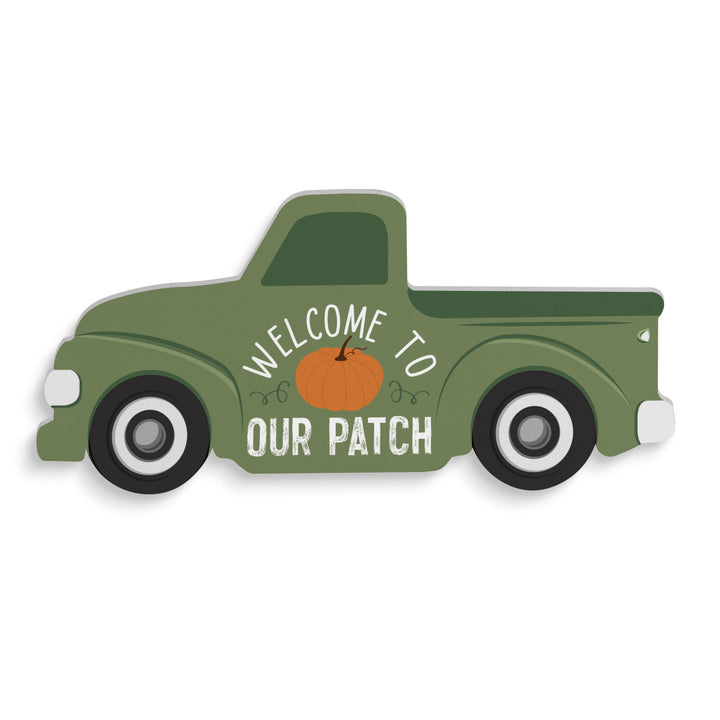 Welcome To Our Patch Shape