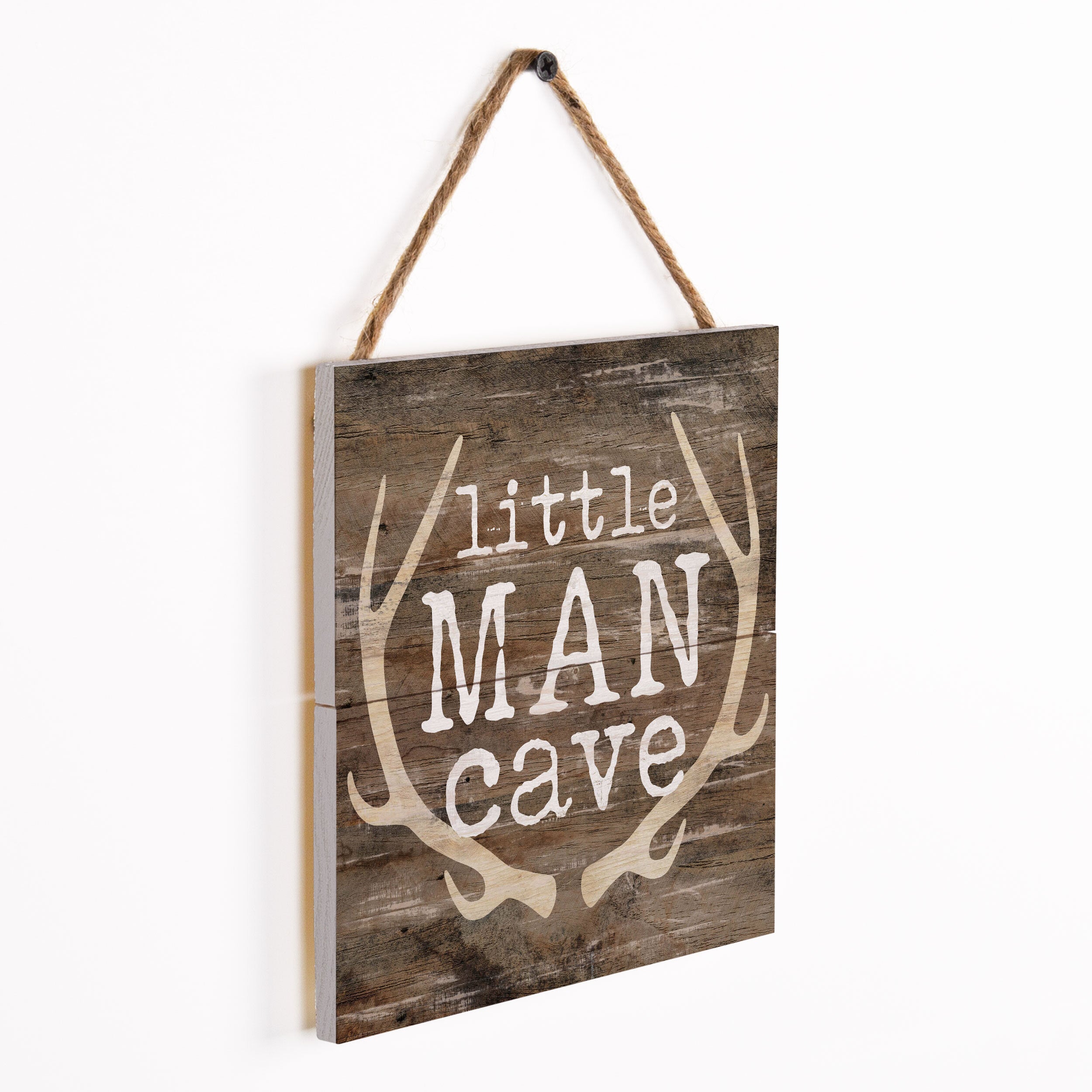 **Little Man Cave String Sign