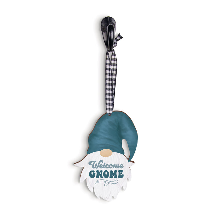 Welcome Gnome Decorative Hanging Sign