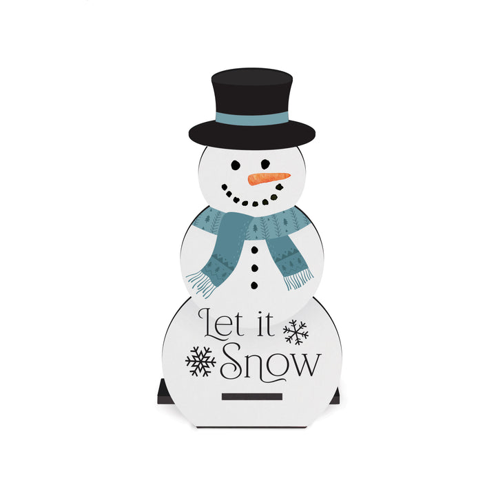 Let It Snow Snap Sign