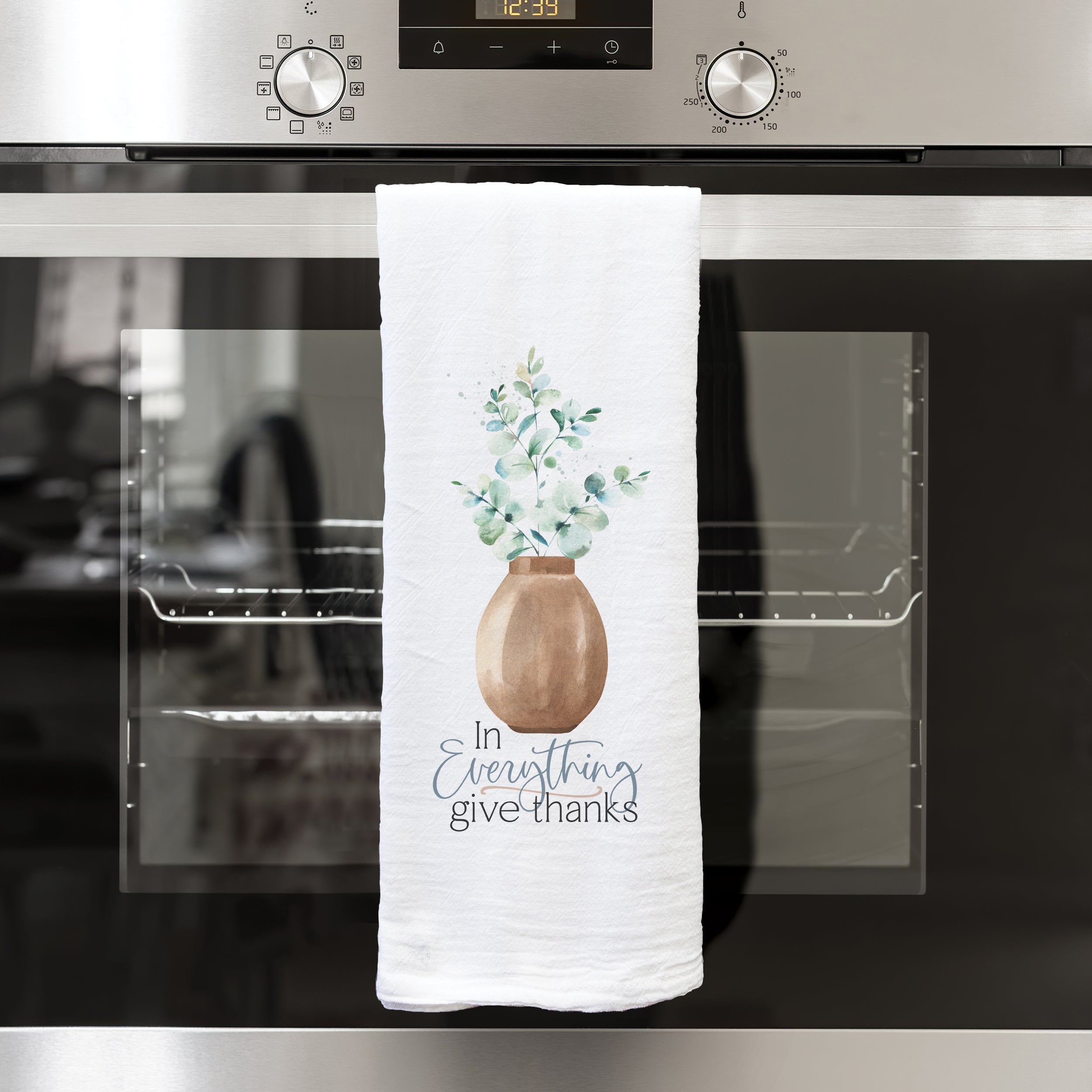 *In Everything Give Thanks Tea Towel