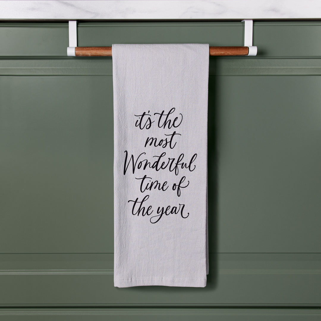 It's The Most Wonderful Time Of The Year Tea Towel