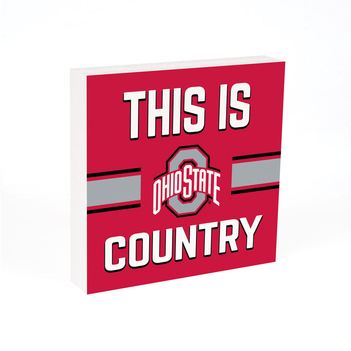 This is (OSU) Country - The Ohio State University Word Block