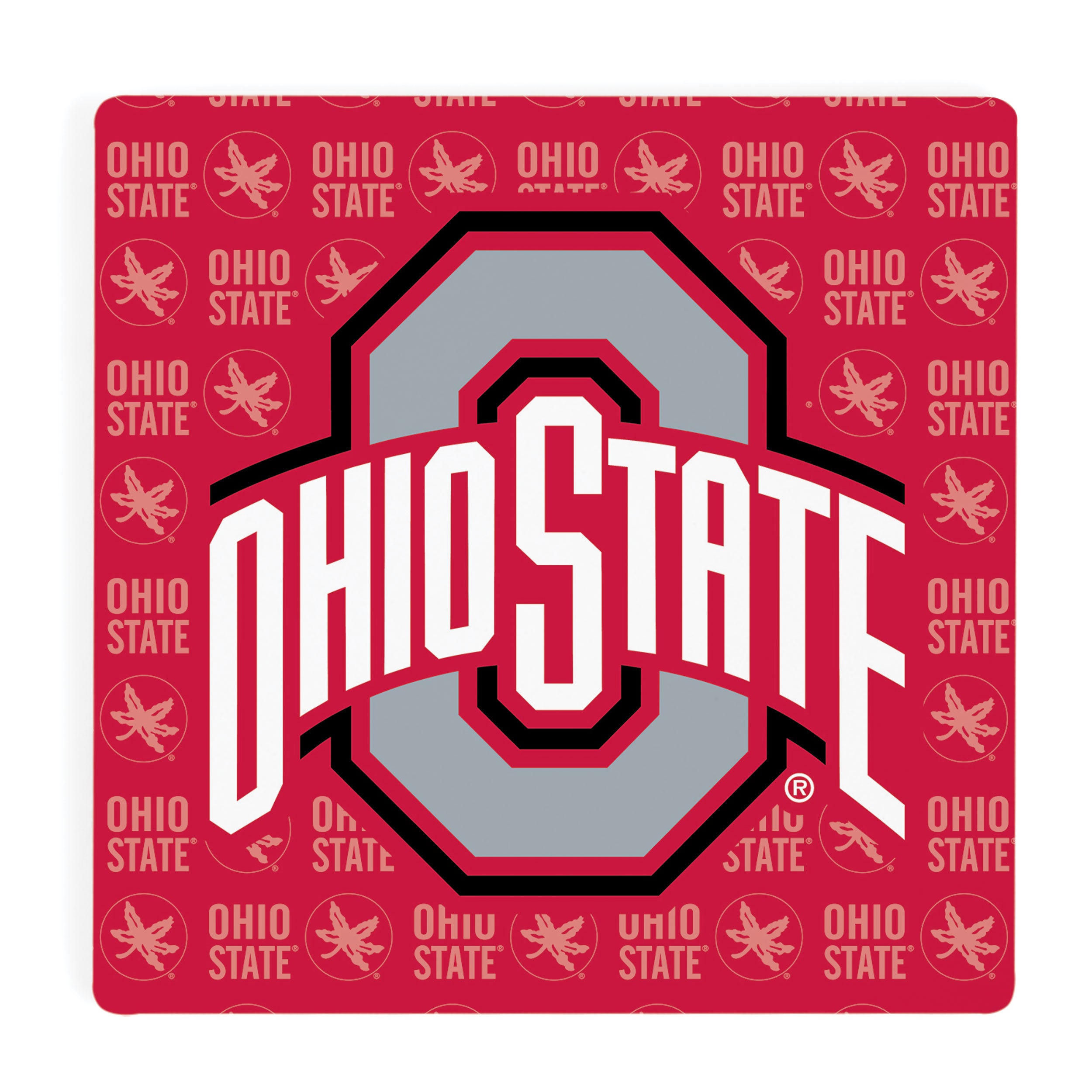 Color Logo - The Ohio State University Ceramic Coaster