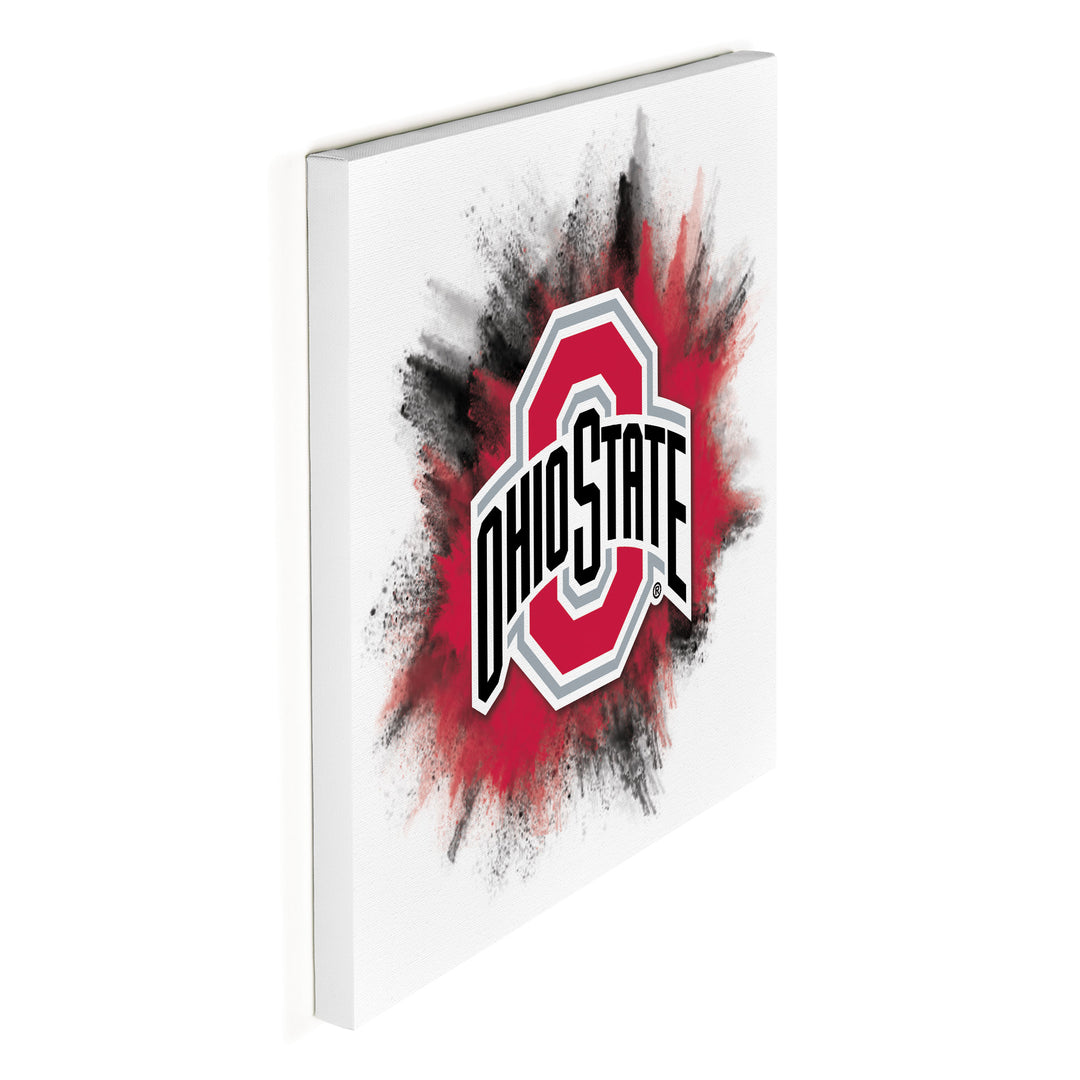 Color Splash Logo - The Ohio State University Canvas Sign