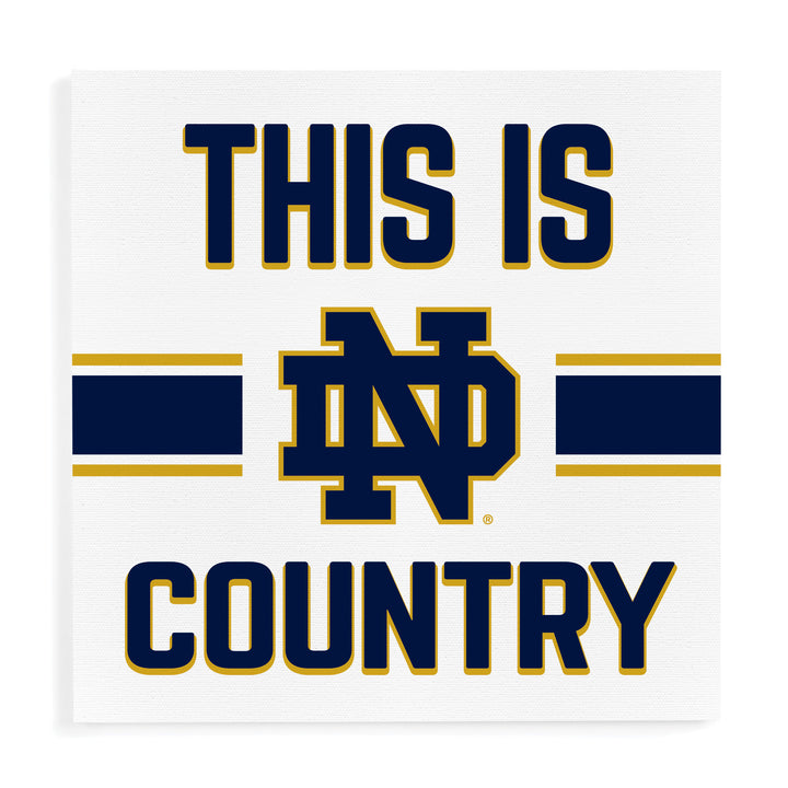 This is University of Notre Dame Country