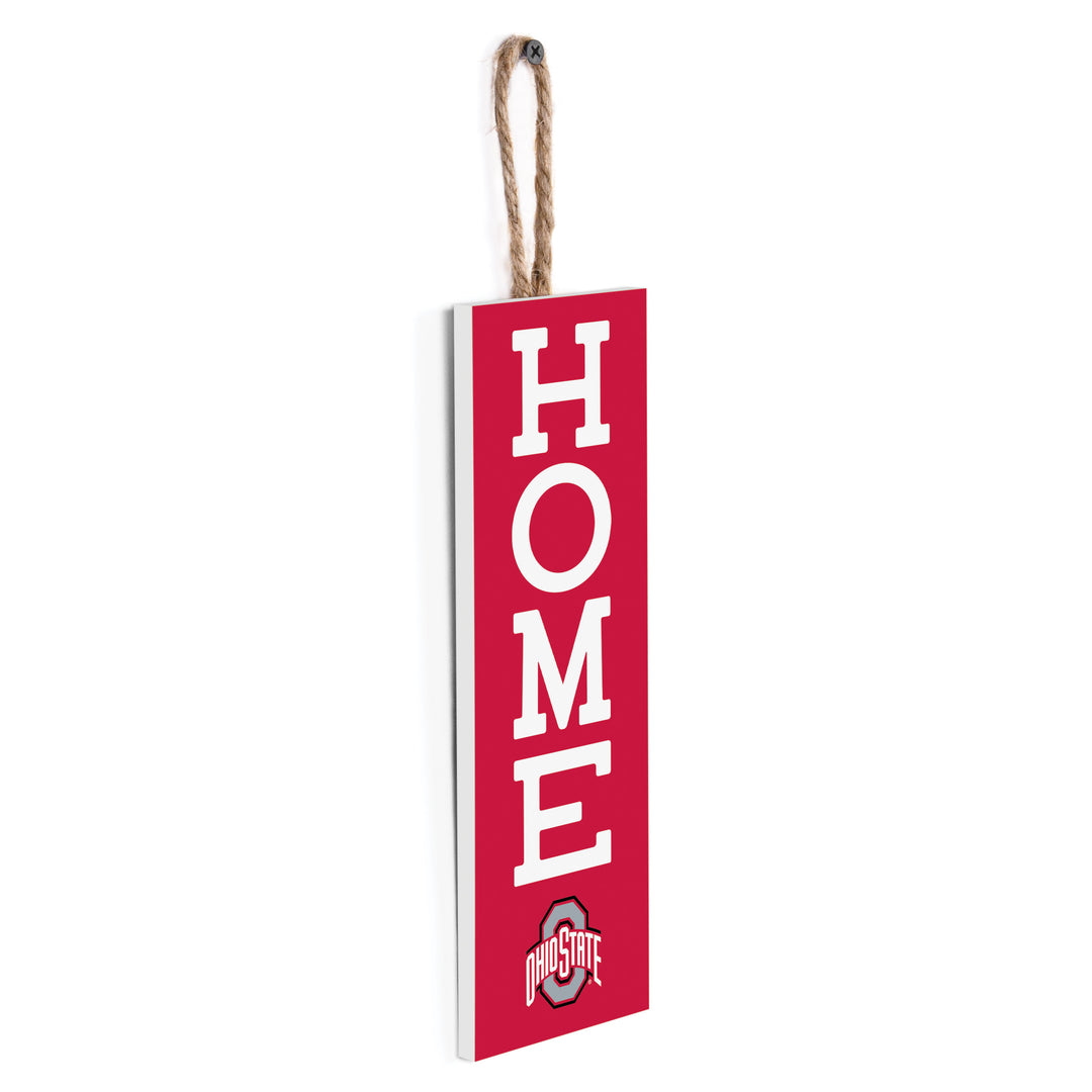 Ohio State Buckeyes Home  Hanging Sign