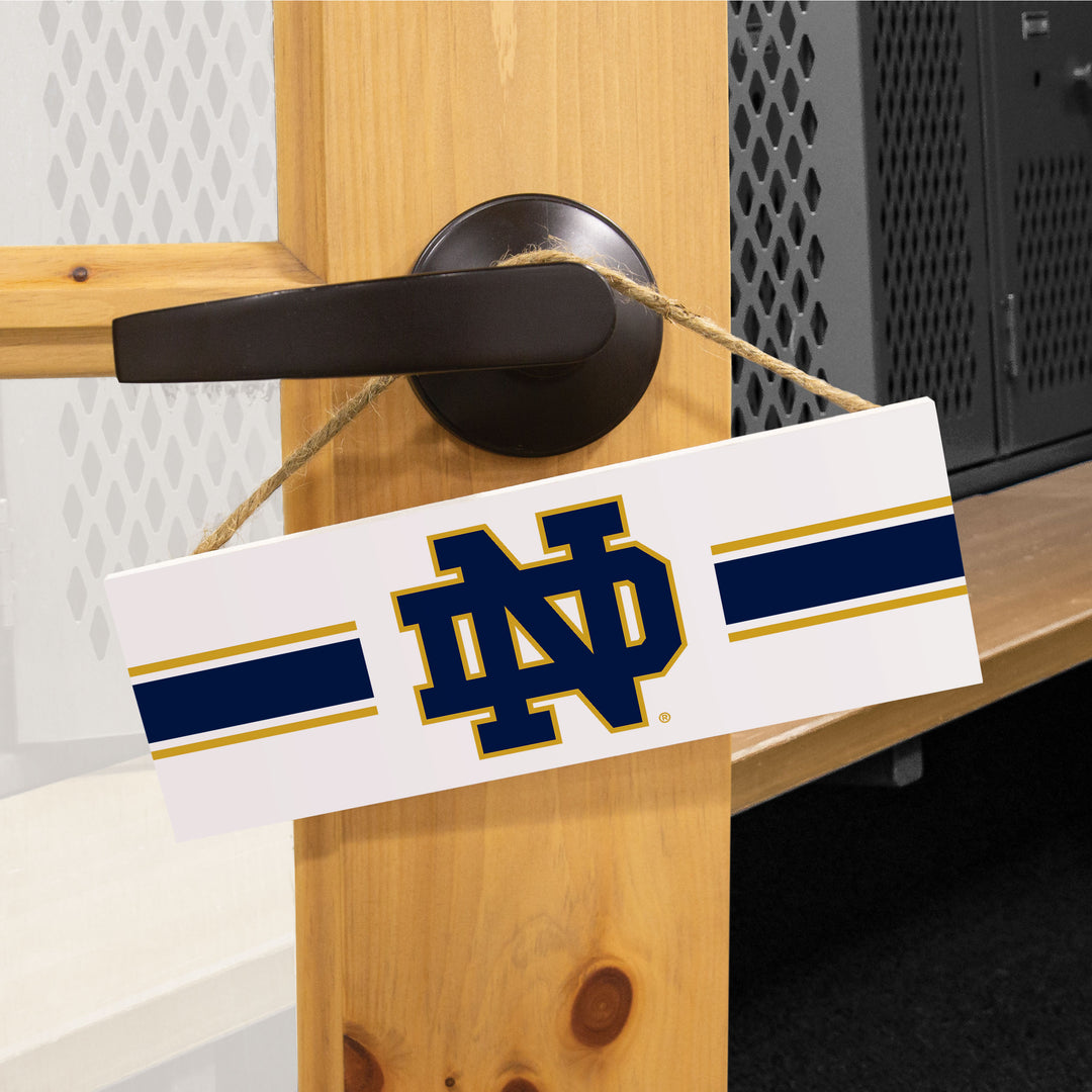 University of Notre Dame Stripes and Logo