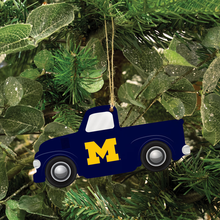 Michigan Wolverines Christmas Ornament