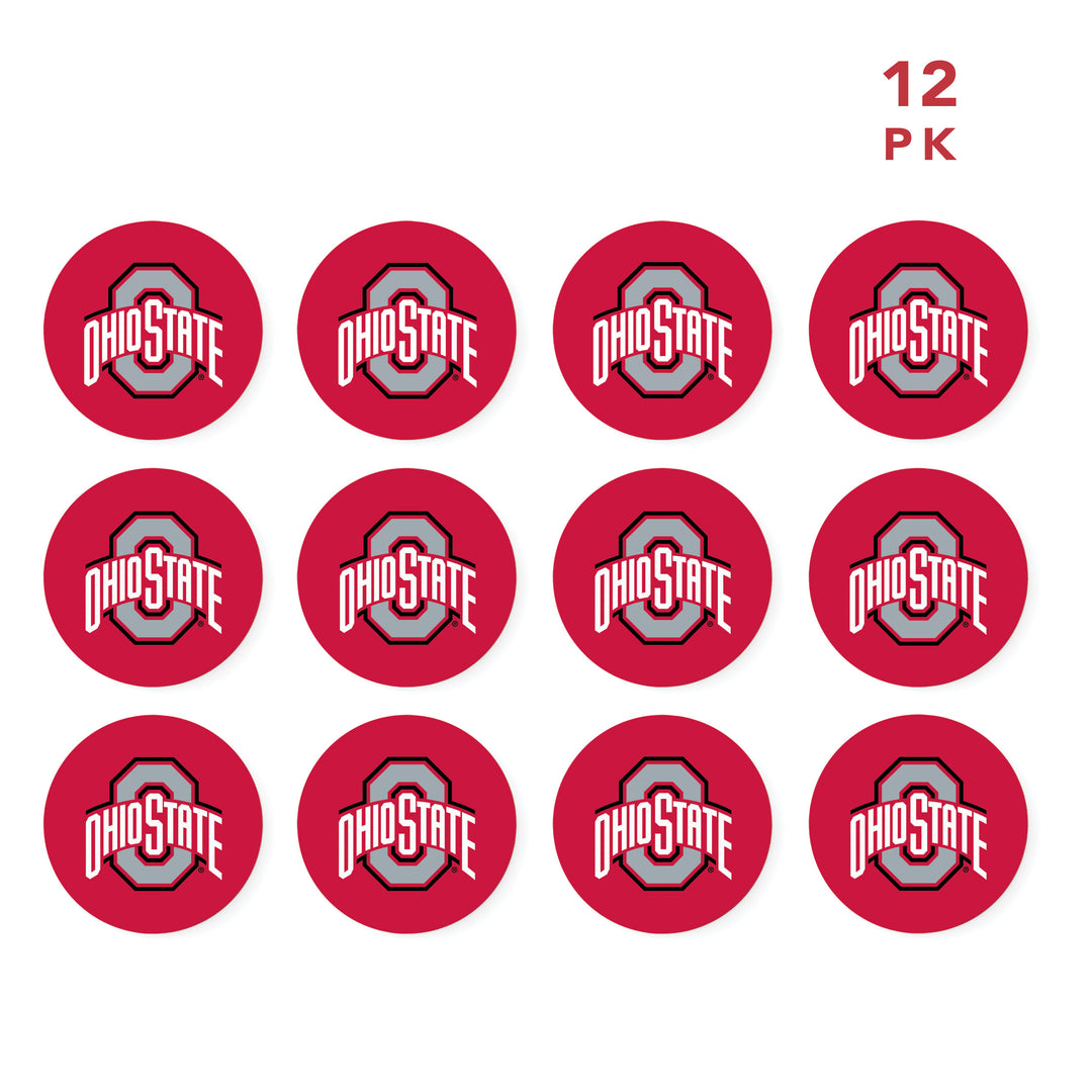 *Color and Logo - Ohio State University Disposable Coasters