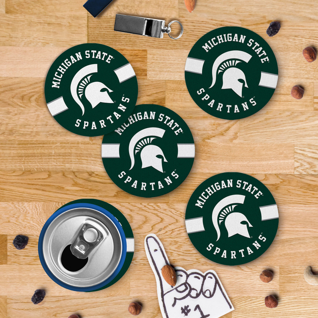 School and Logo -Michigan State University Disposable Coasters