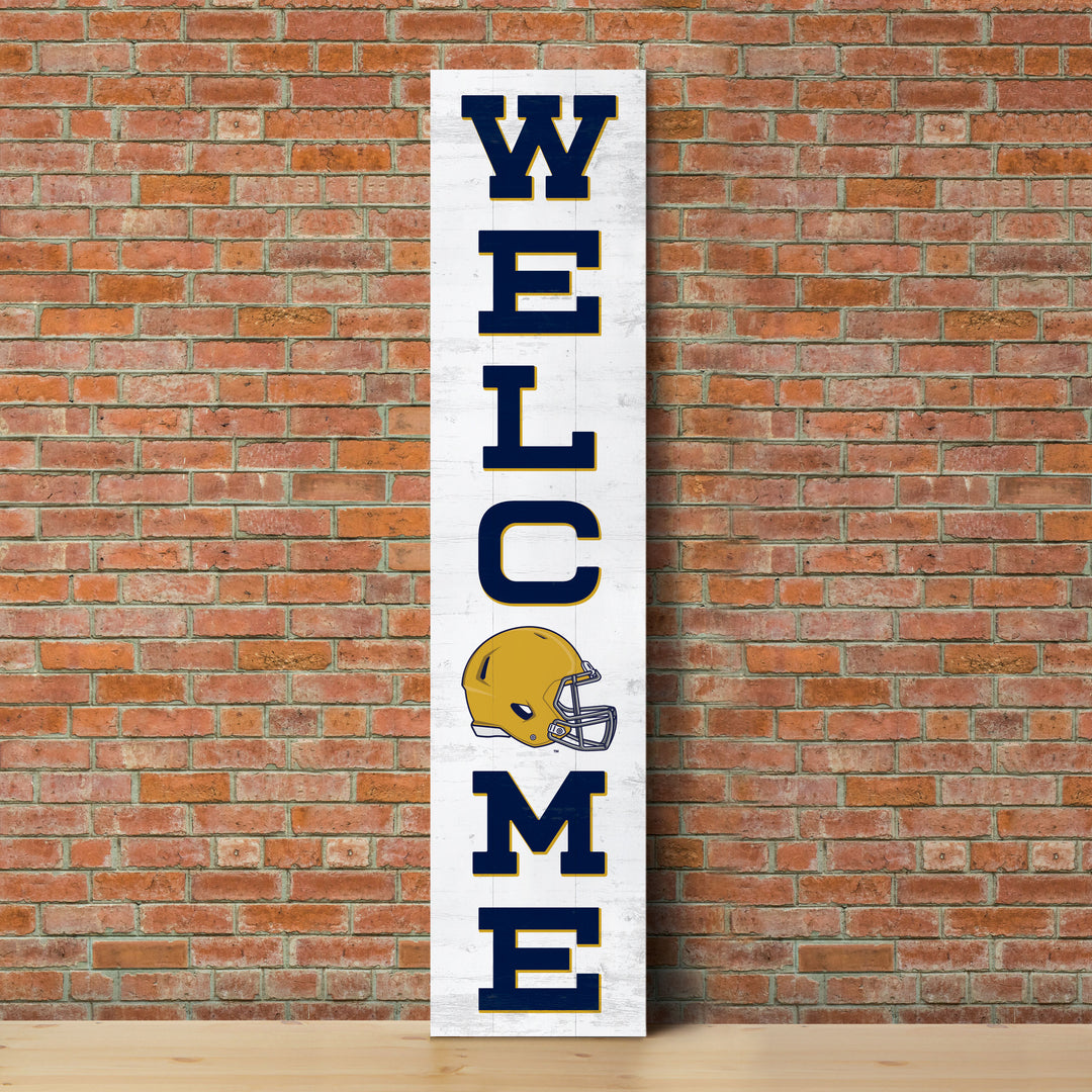 Welcome - University of Notre Dame Porch Sign