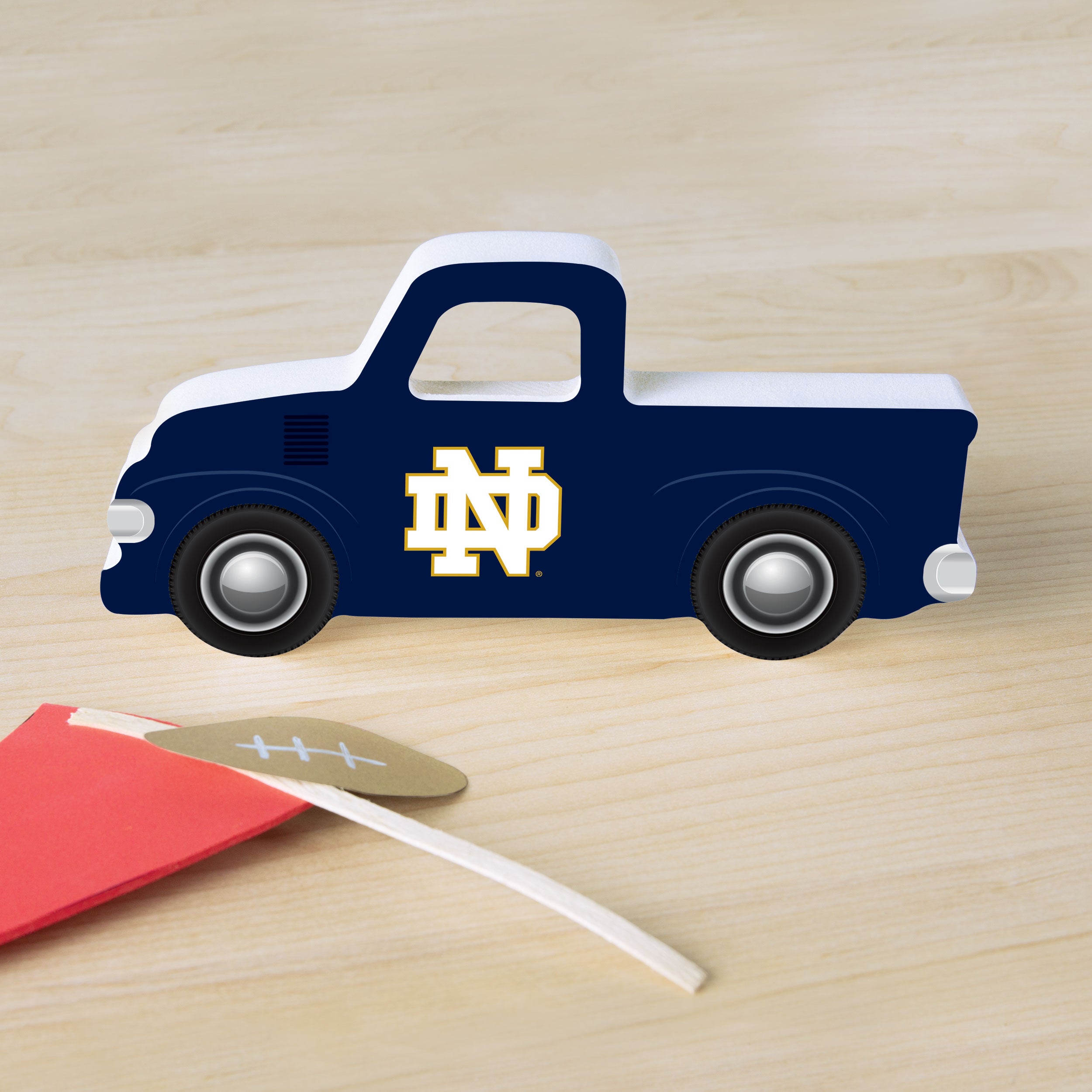 Logo - University of Notre Dame Truck Sign