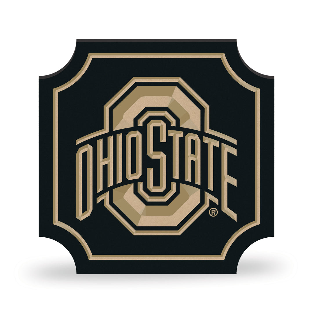 Ohio State Buckeyes Carved Signature Sign